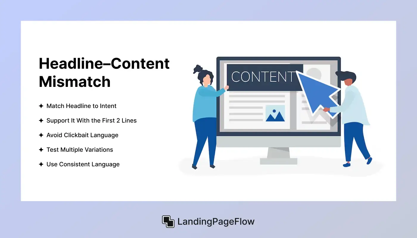 Headline–Content Mismatch