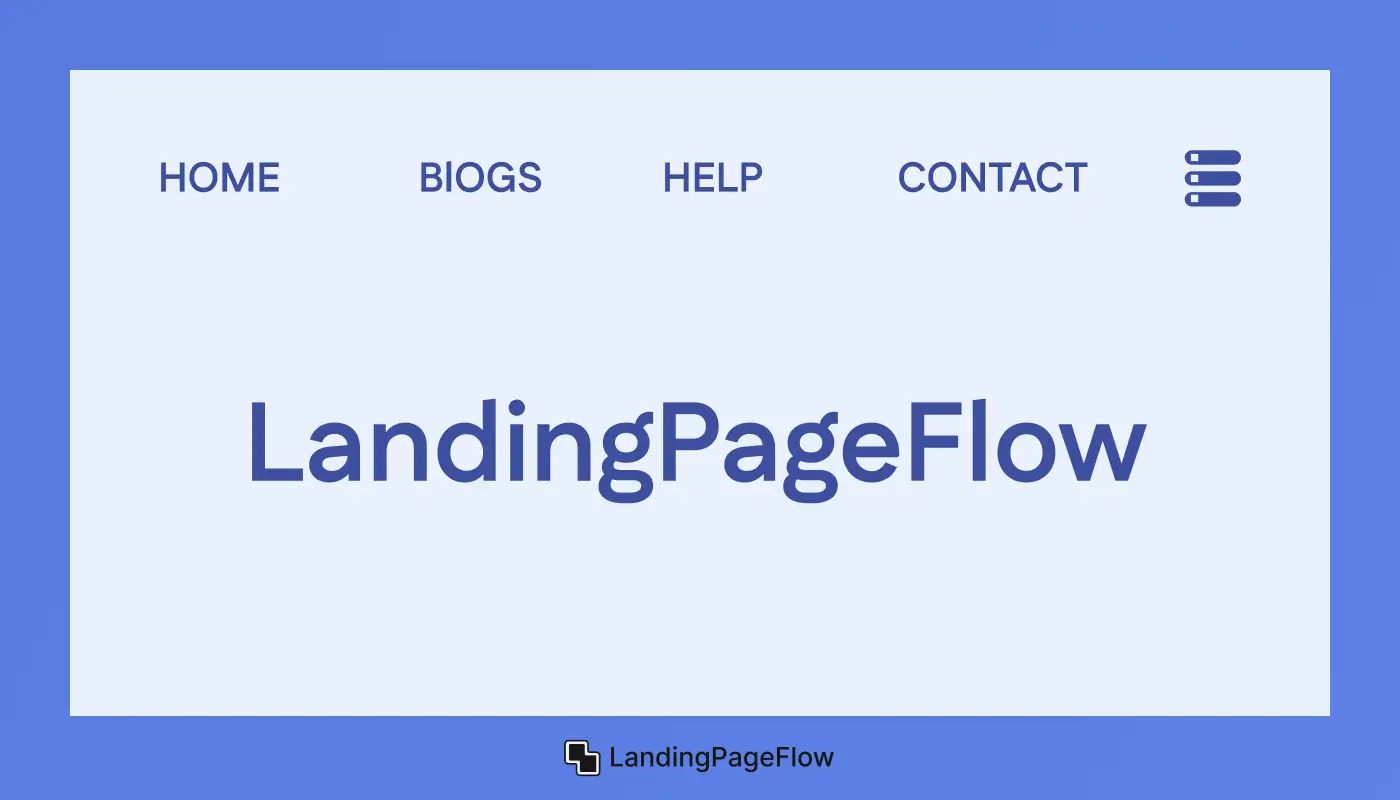 Indigo Font on Pale Blue Background
