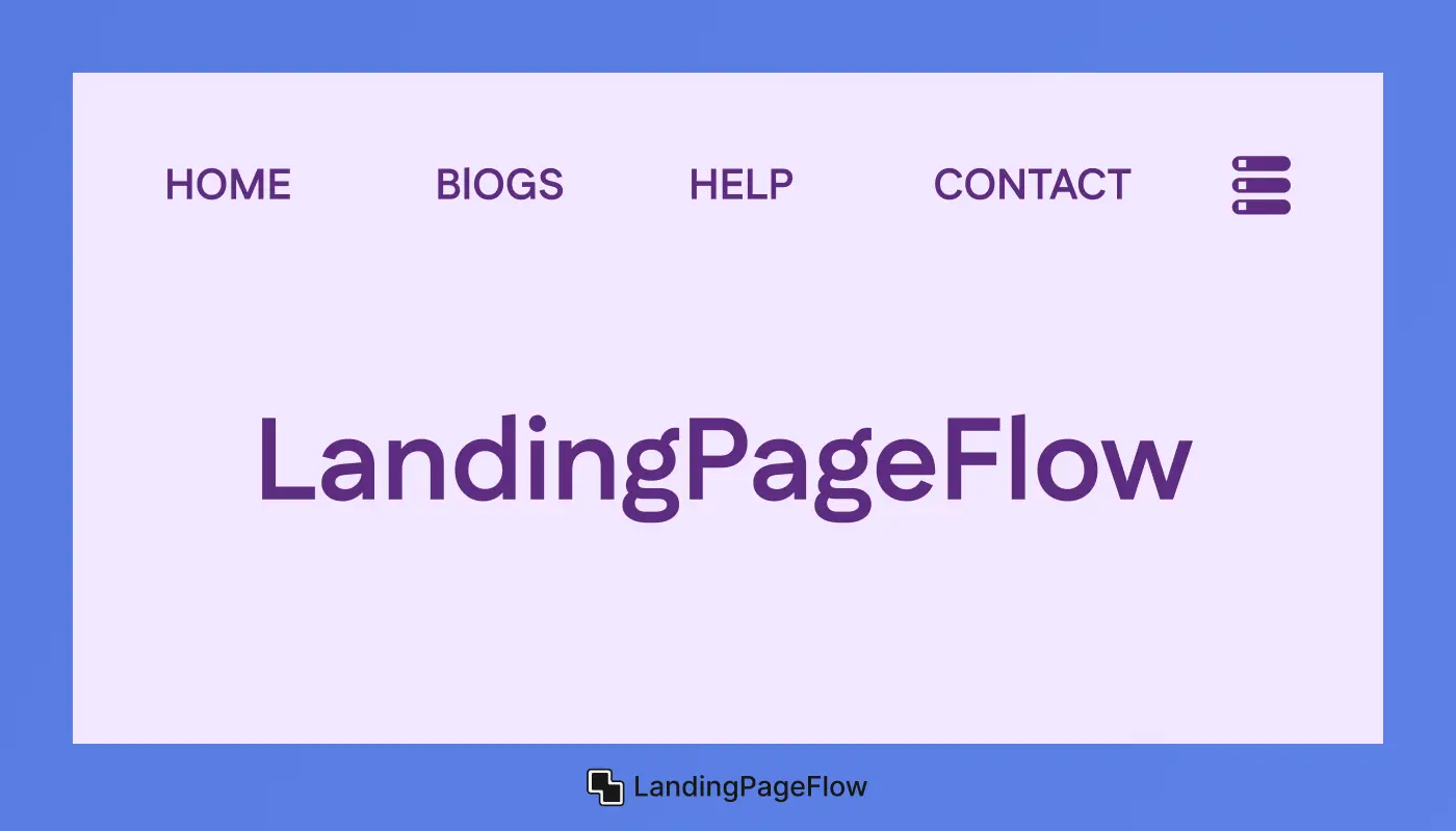 Rich Purple Font on Lavender Background