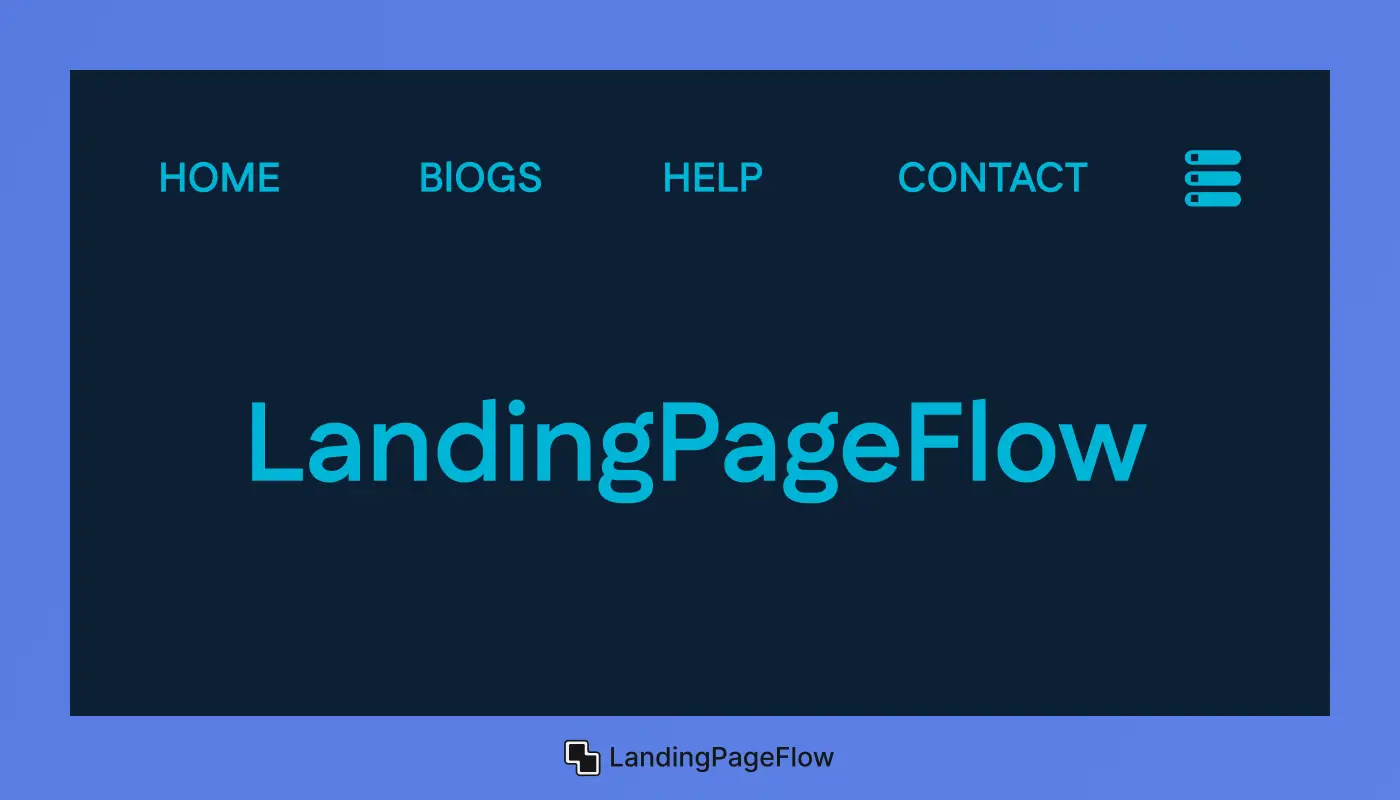 Cool Cyan Font on Deep Navy Background