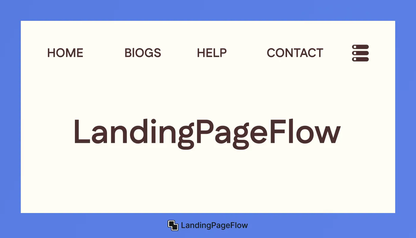 Chocolate Brown Font on Ivory Background