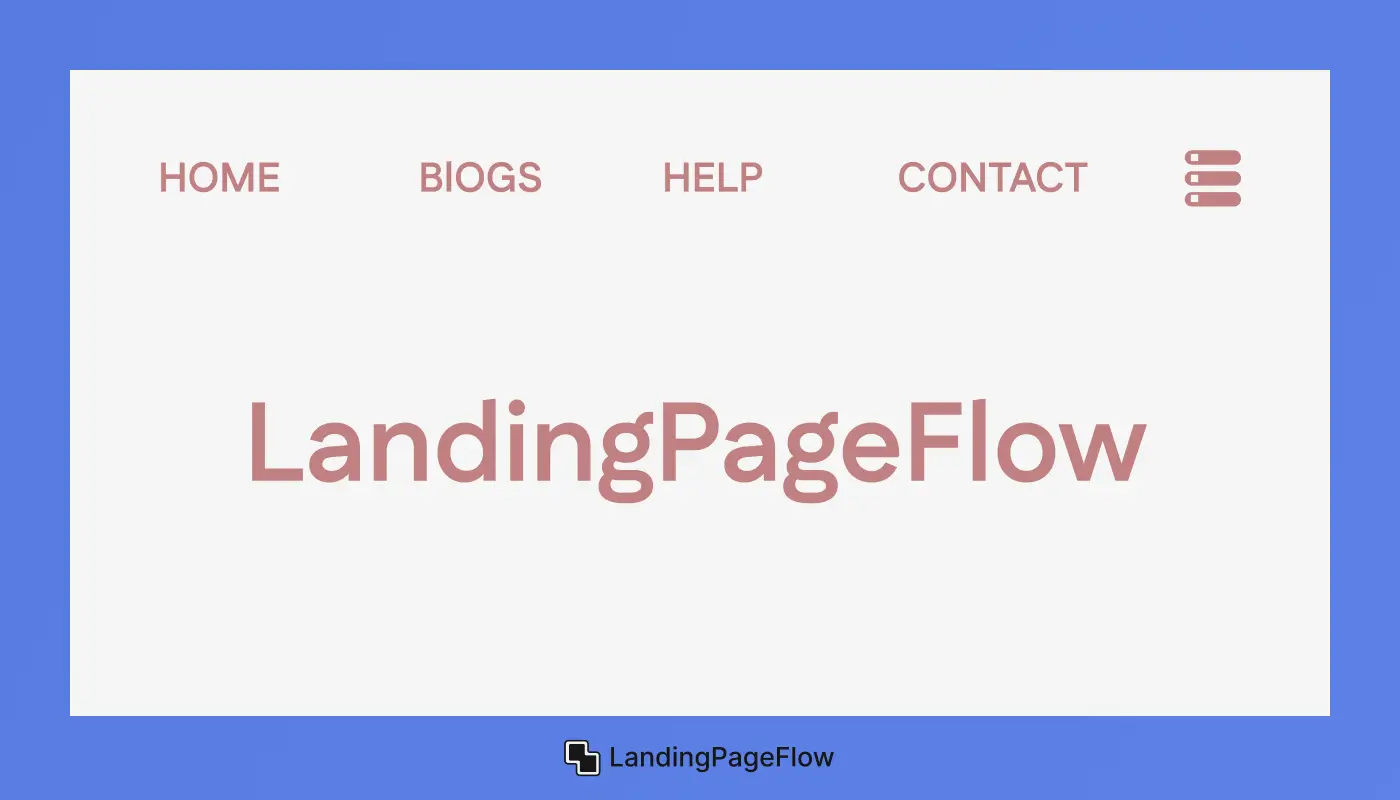 Dusty Rose Font on Light Gray Background