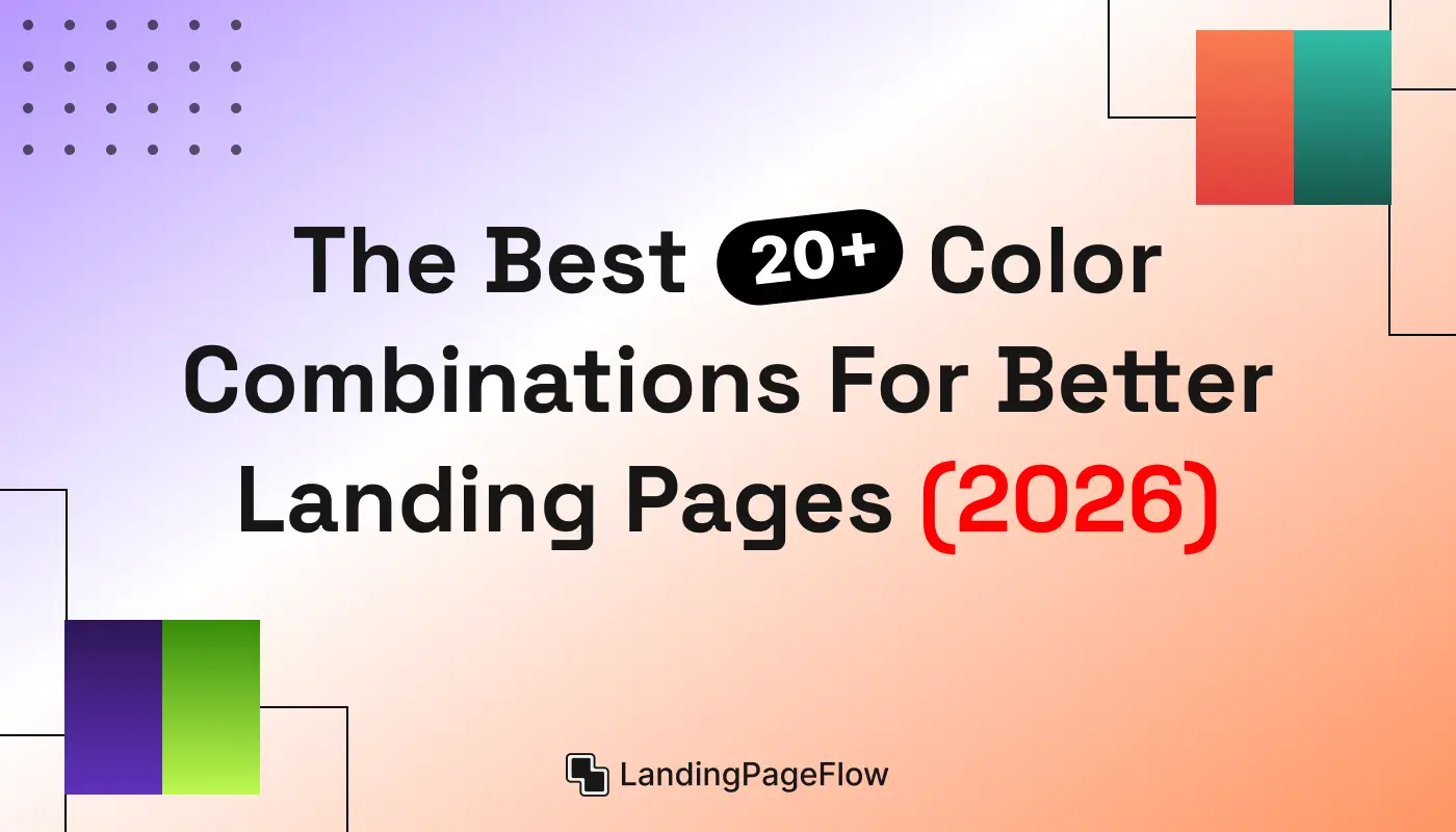 The Best 20+ Color Combinations For Better Landing Pages (2026)
