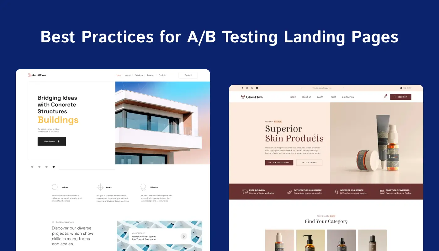 Best Practices for A/B Testing Landing Pages