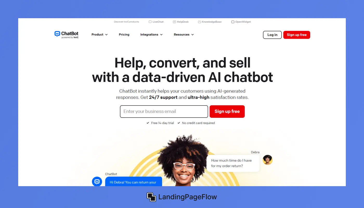 What Is a Chatbot Landing Page?