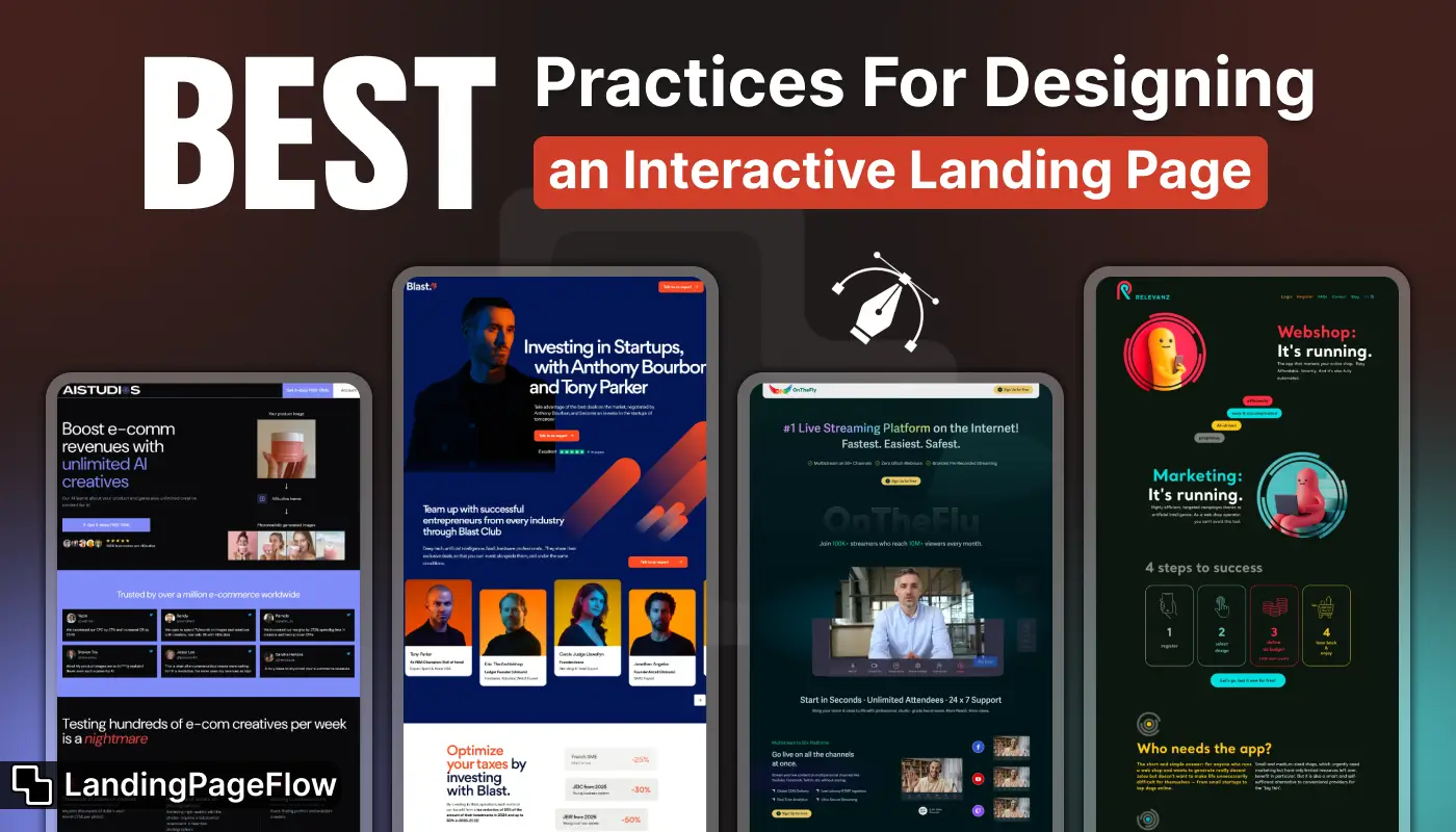 Best Practices For Designing an Interactive Landing Page