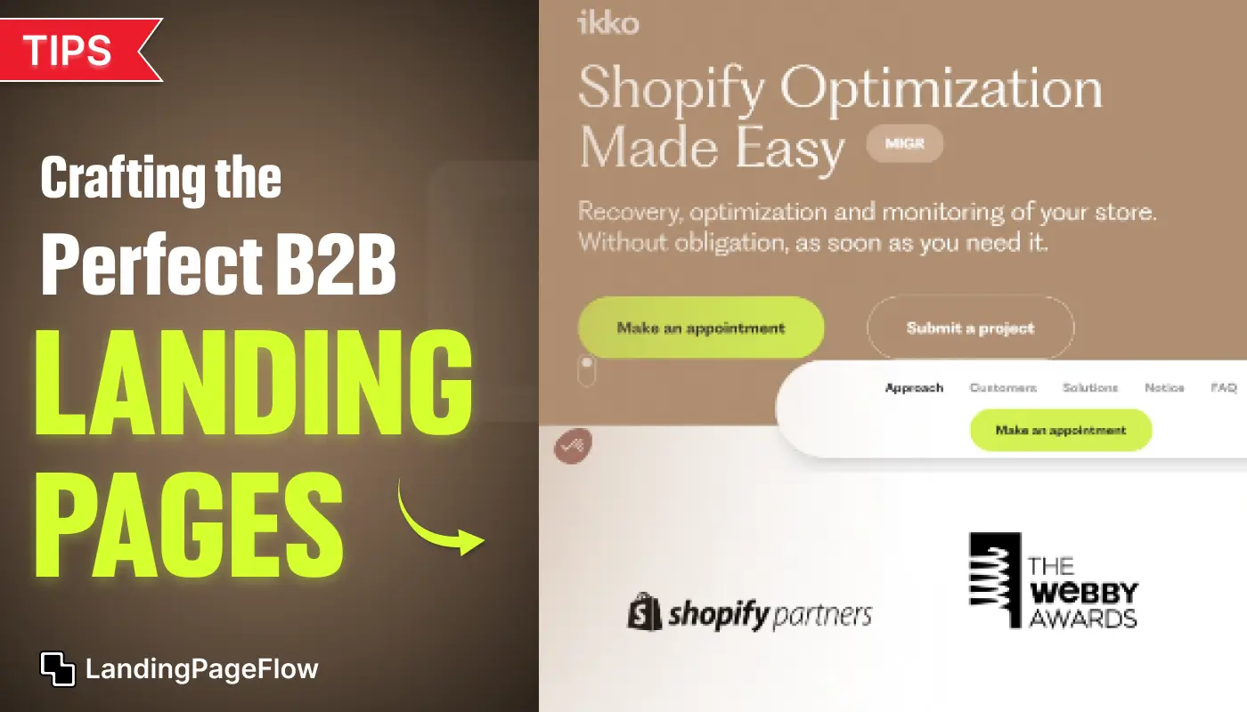 Crafting the Perfect B2B Landing Page: Tips to Conversions
