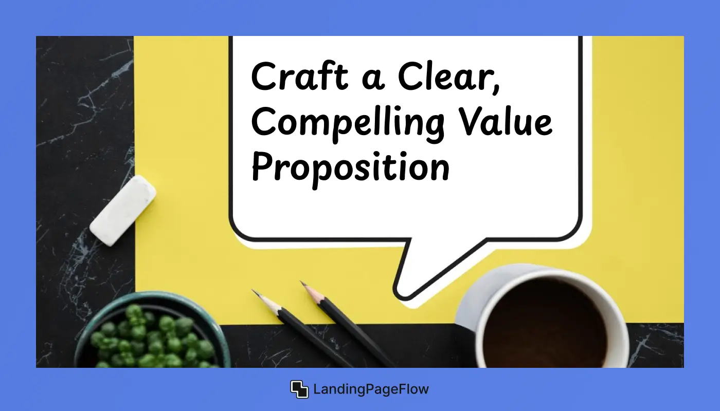 Craft a Clear, Compelling Value Proposition
