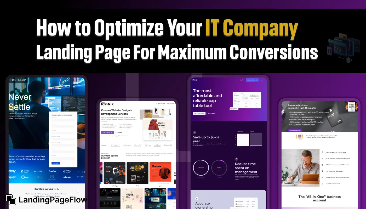 How to Optimize Your IT Company Landing Page For Maximum Conversions