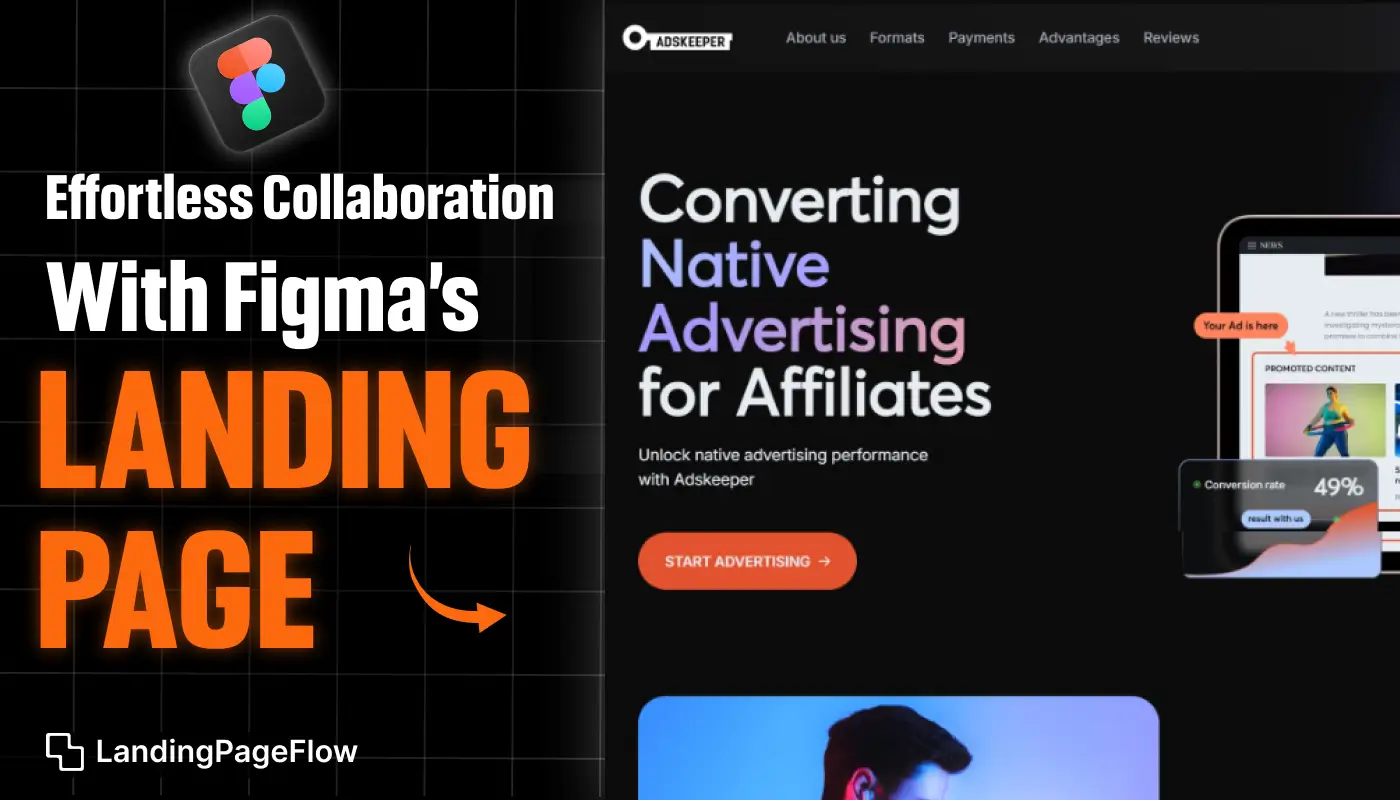 Effortless Landing Page Collaboration with Figma's Features