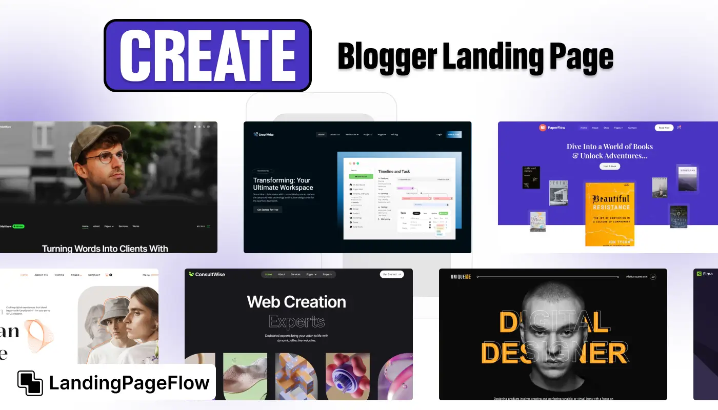 How to Create a High-Converting Blogger Landing Page