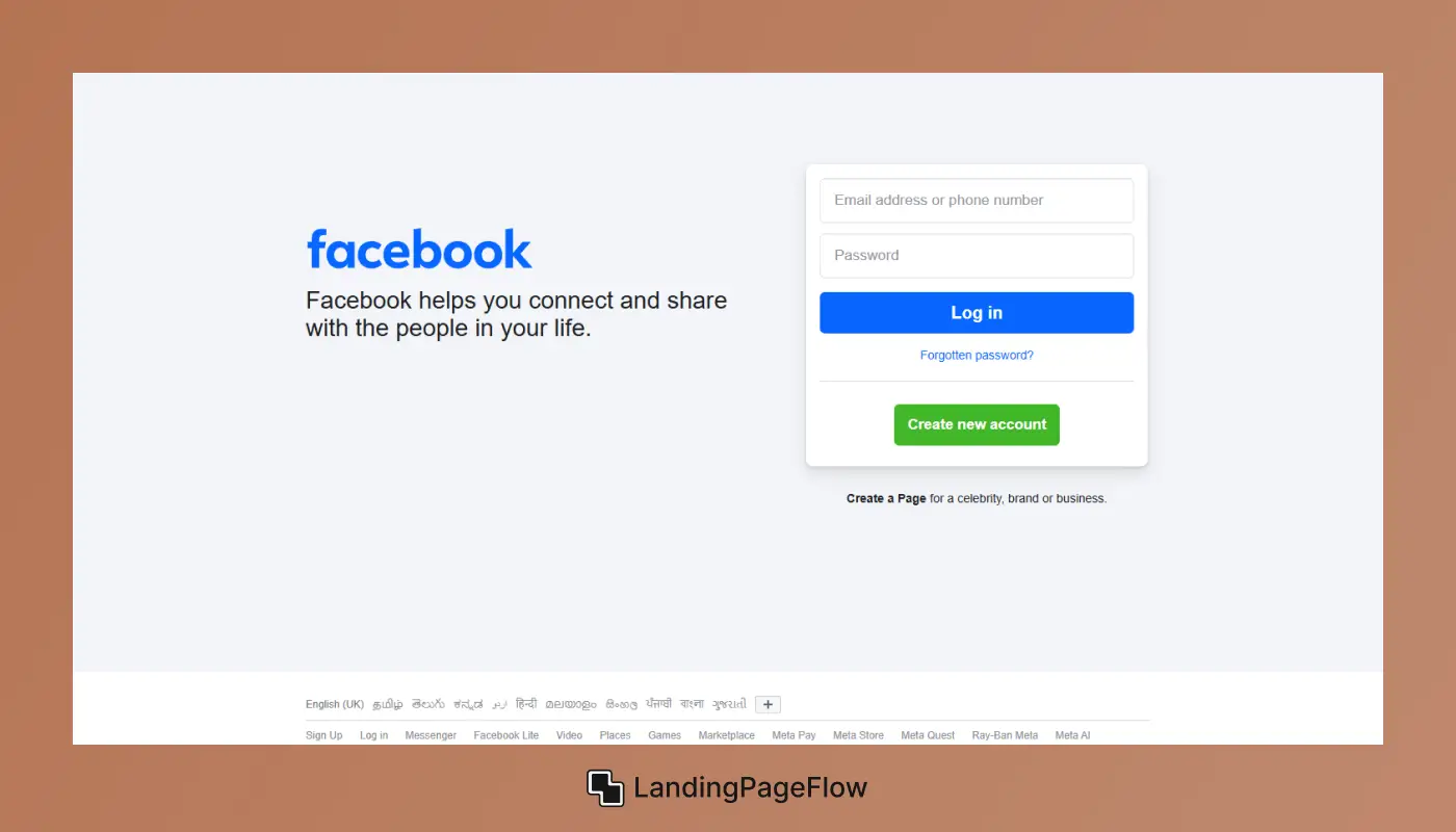 What is a Facebook Landing Page?