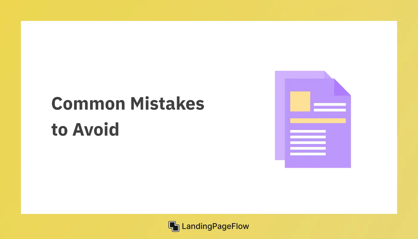 Common Mistakes to Avoid