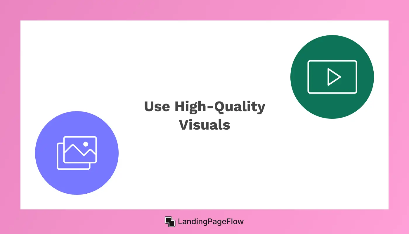 Use High-Quality Visuals