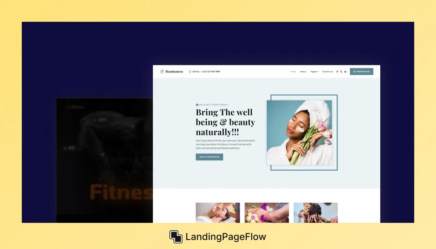 Examples of High-Converting Booking Landing Pages