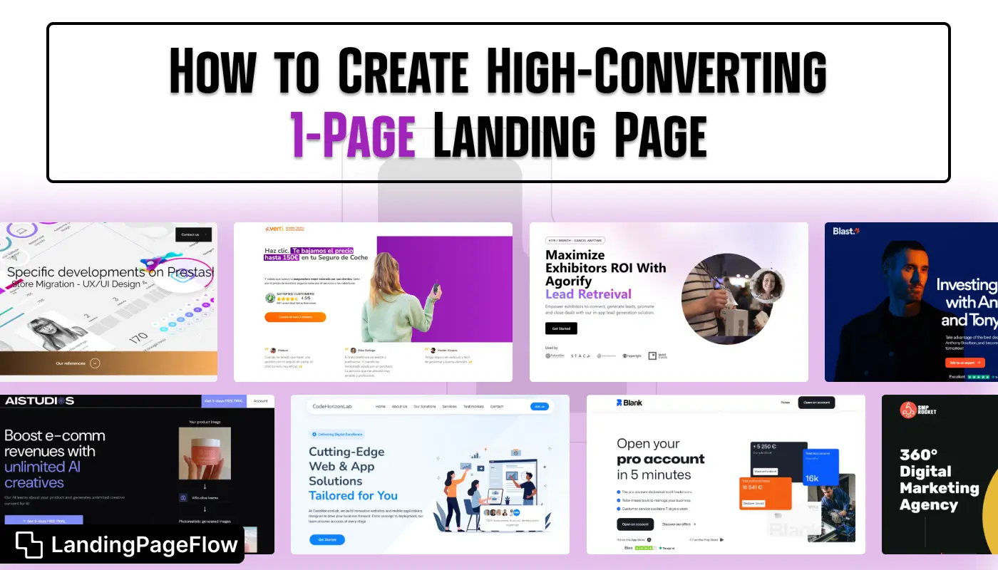 How to Create a High-Converting 1-Page Landing Page