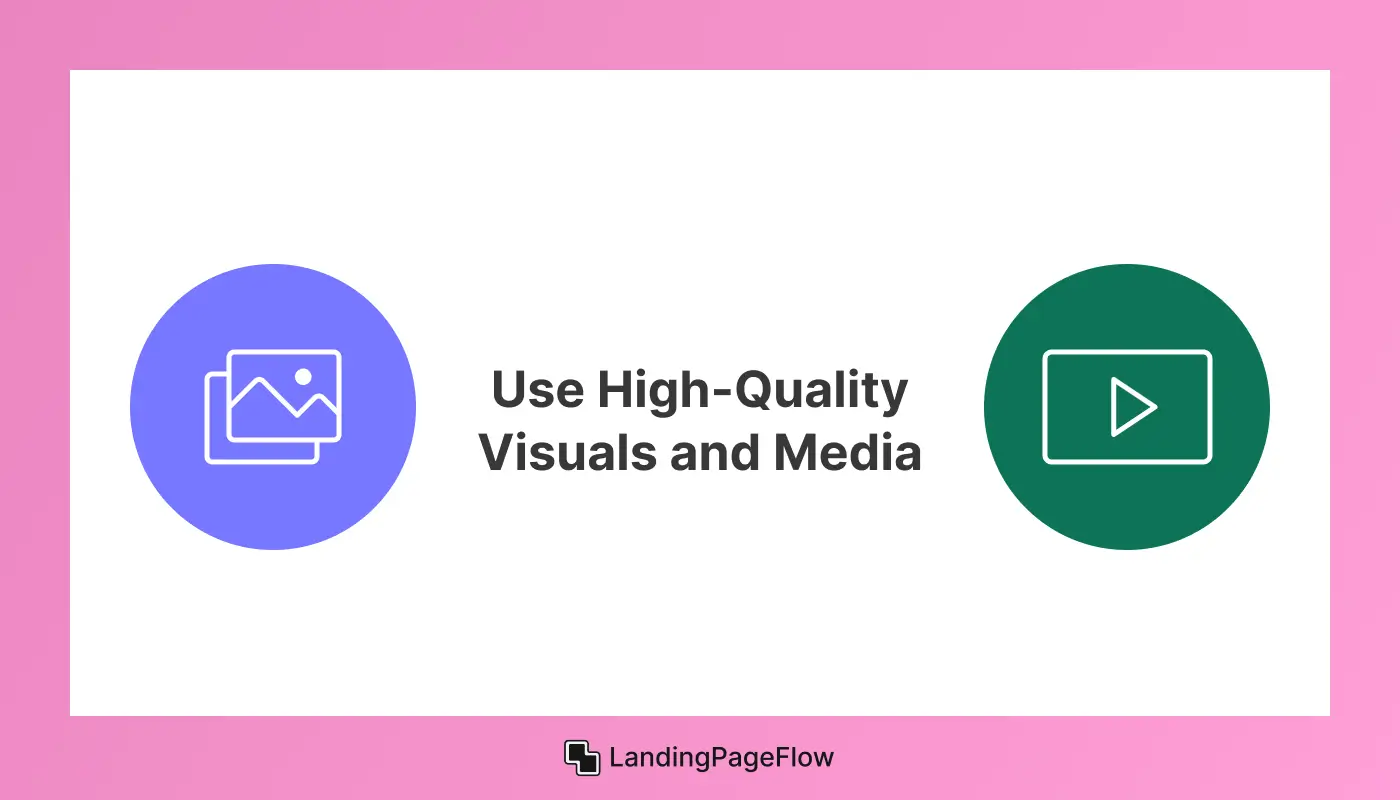 Use High-Quality Visuals and Media