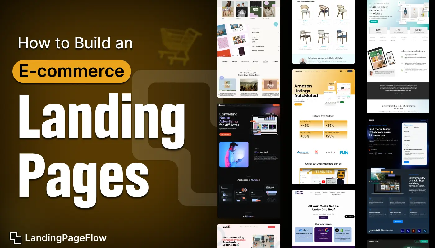 How to Build an Effective e-commerce Landing Page For More Sales