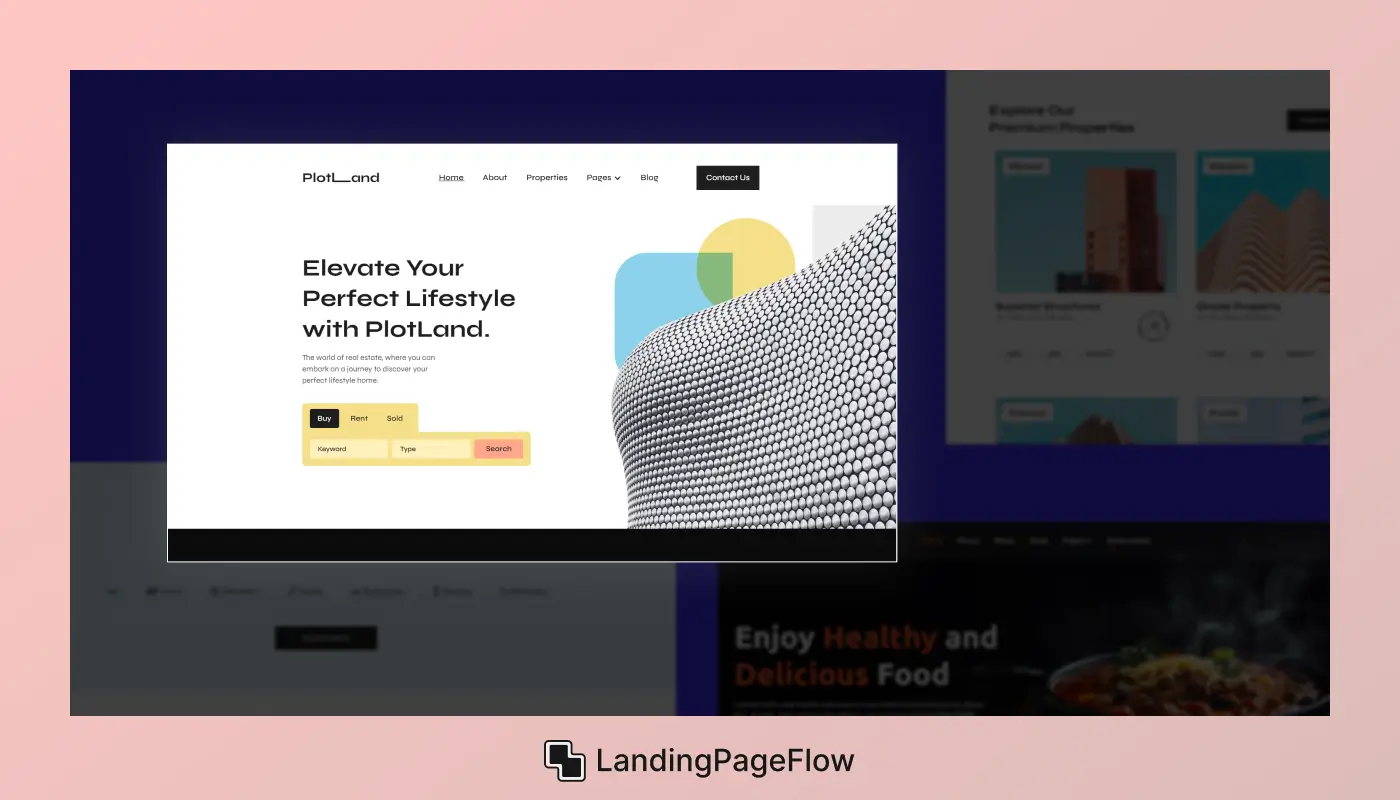 Examples of Creative Landing Page Designs