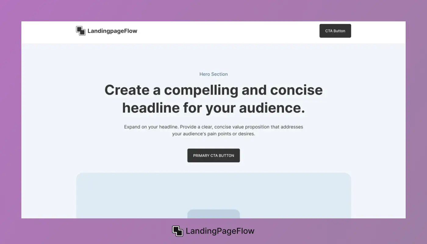 Single Landing Page?