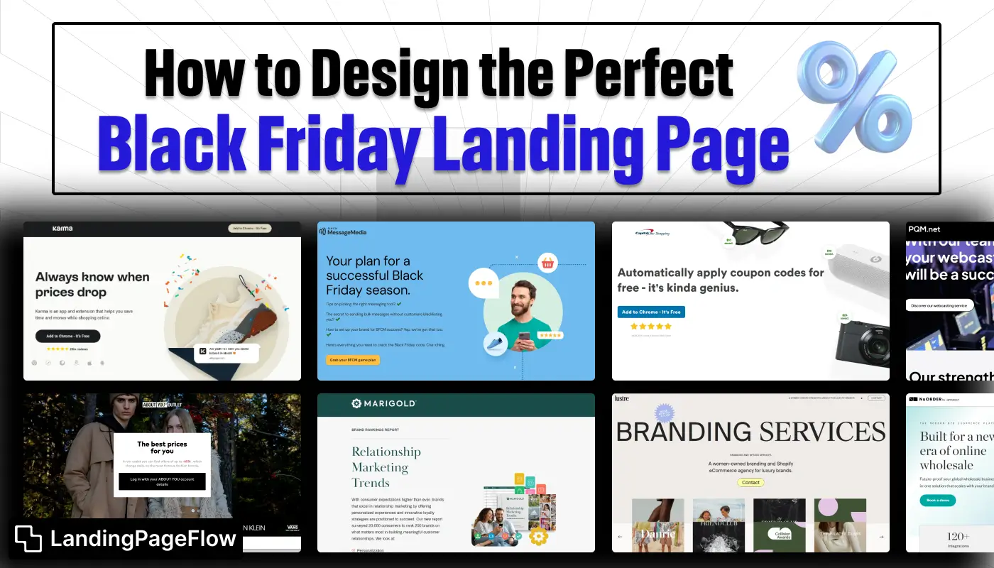 How to Design the Perfect Black Friday Landing Page in 2026