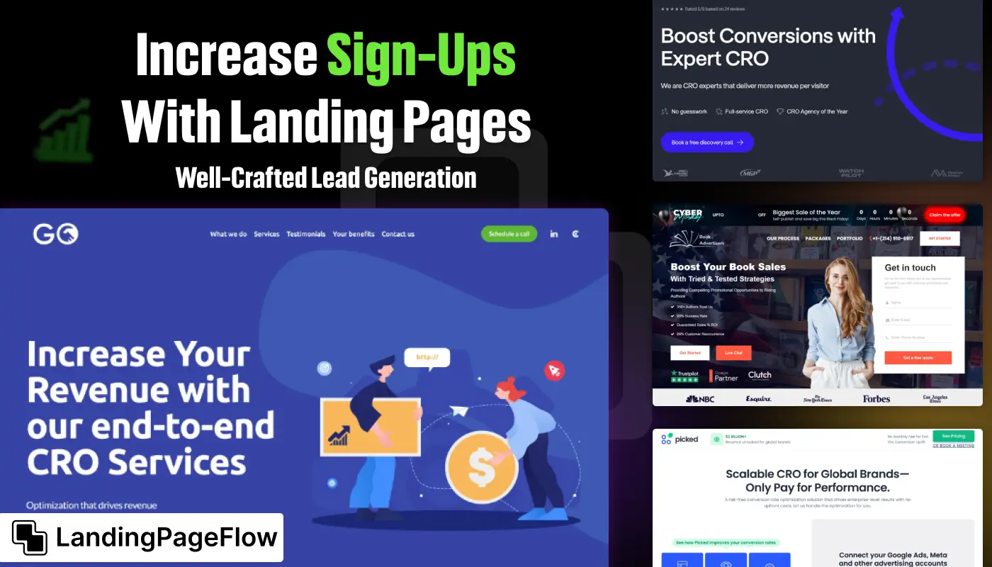 Increase Sign-Ups with a Well-Crafted Lead Generation Landing Page