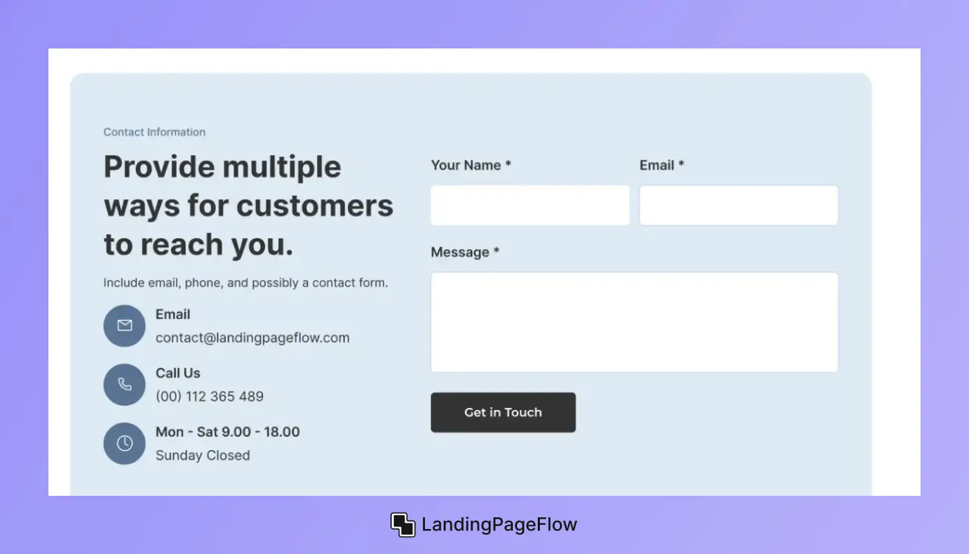 Strong Call-to-Action (CTA)