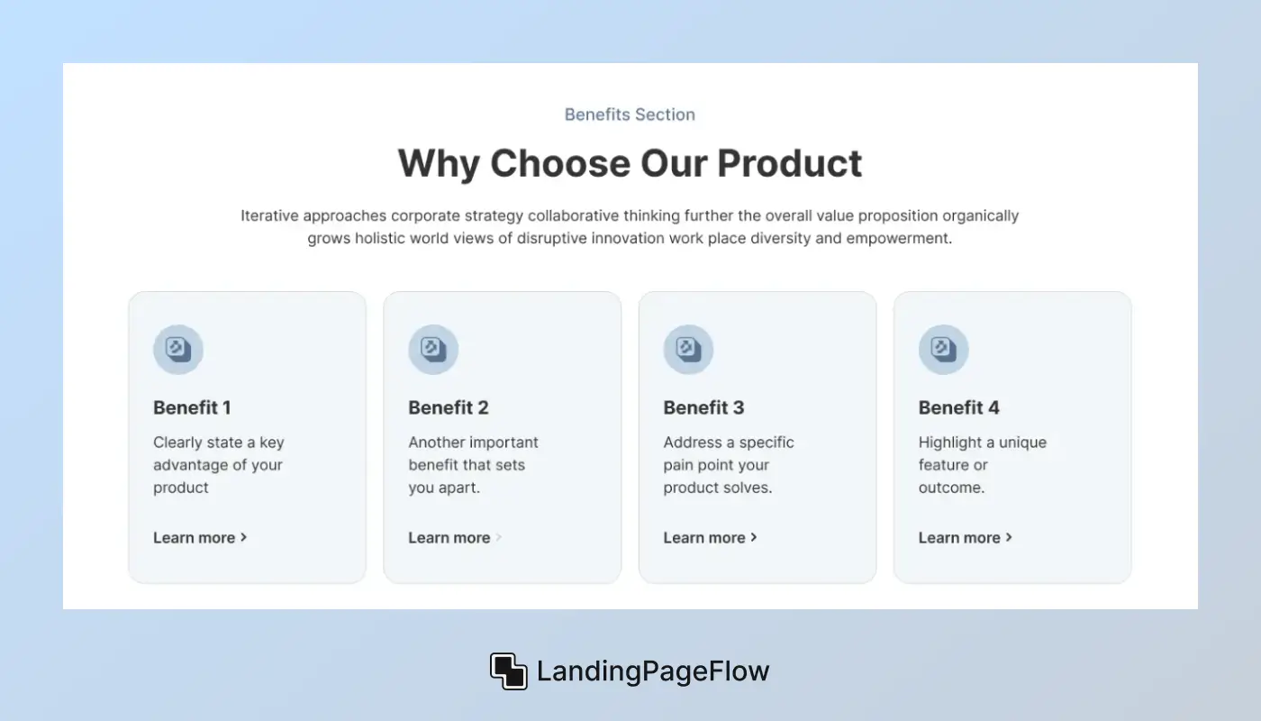 Focus on Clean and Simple Design