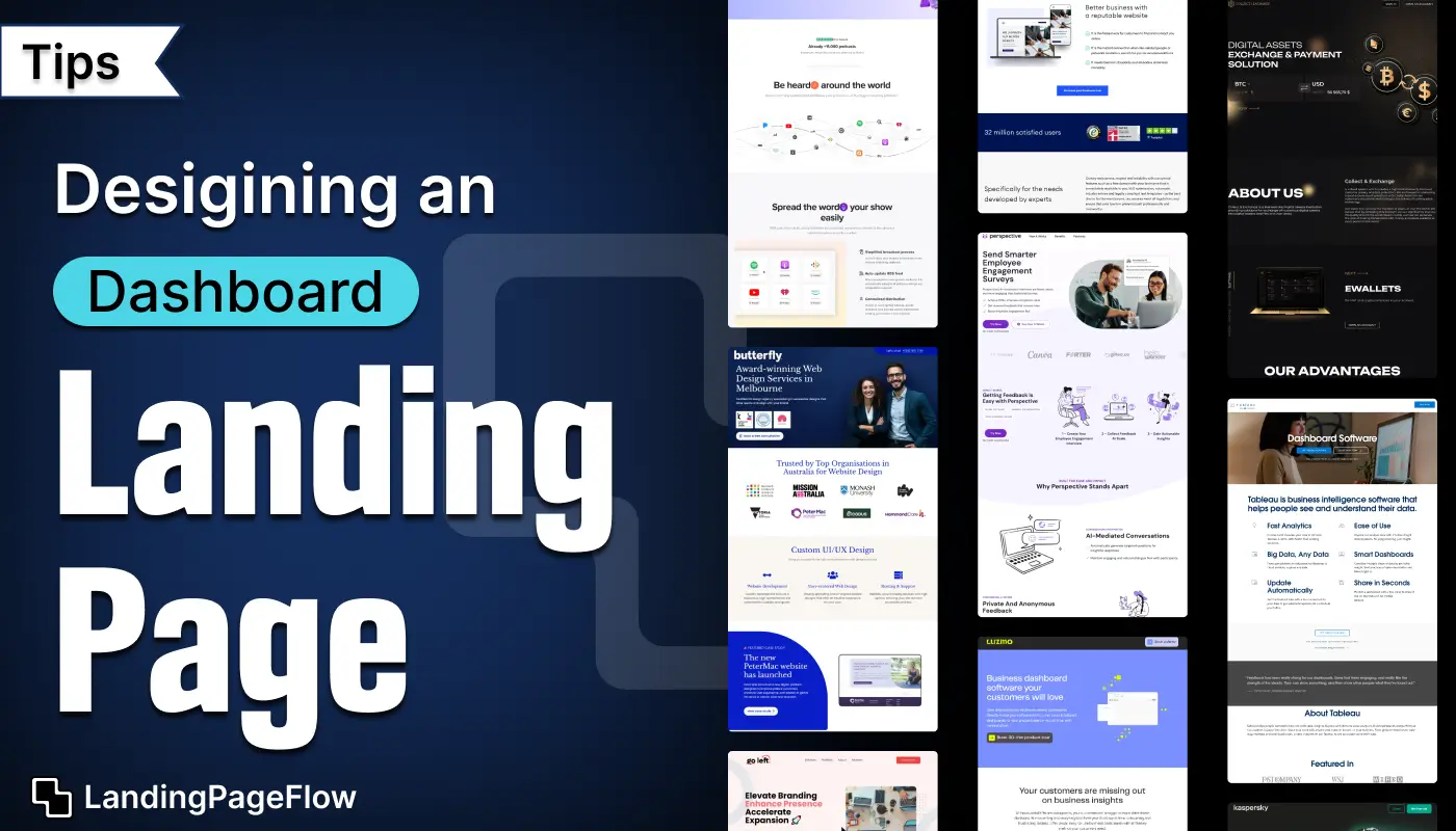 Top Tips For Designing an Effective Dashboard Landing Page