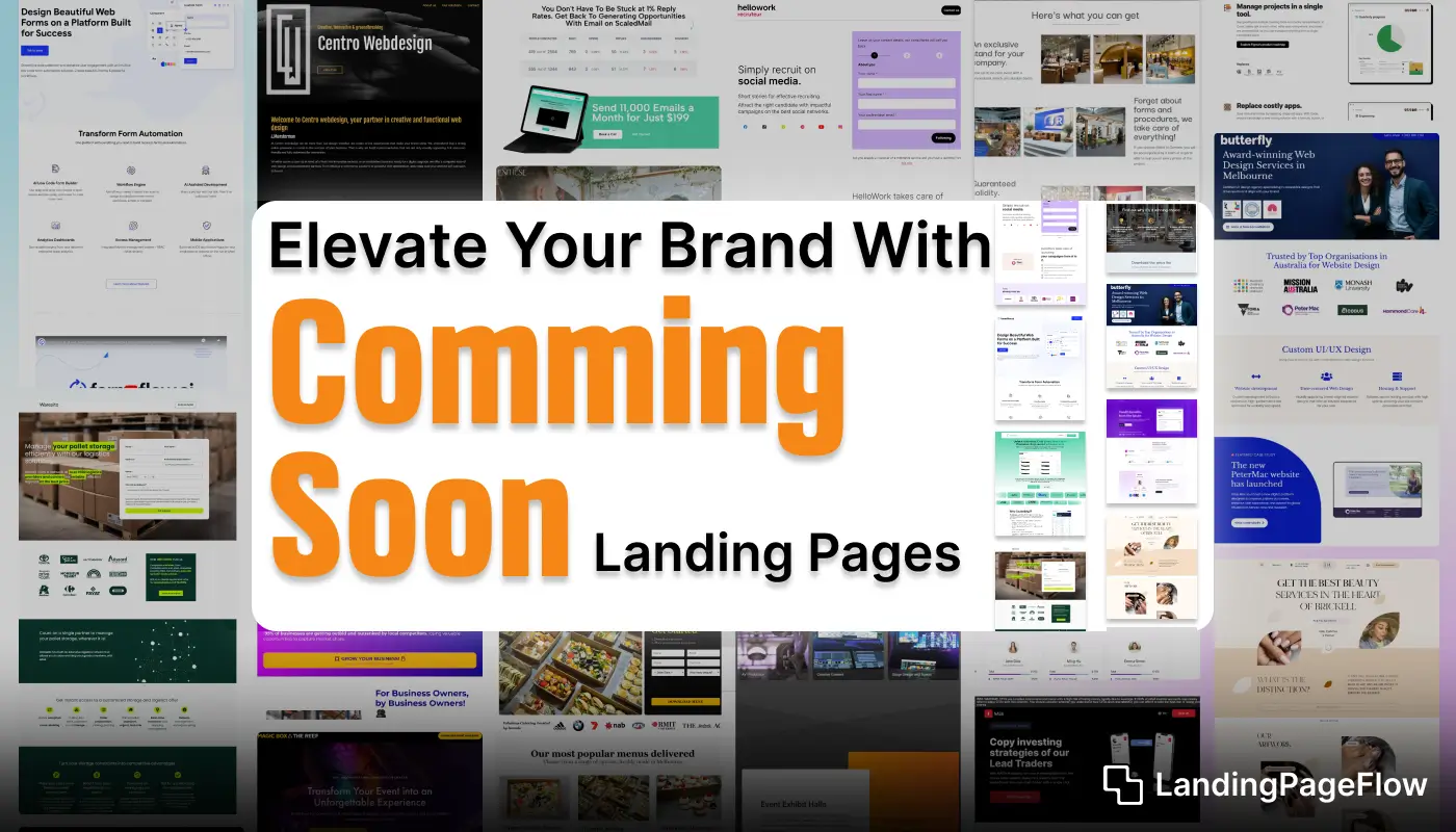Elevate Your Brand with These Cool Coming Soon Page Ideas