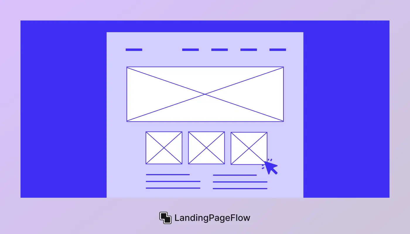 Easy Prototyping for Interactive Landing Pages