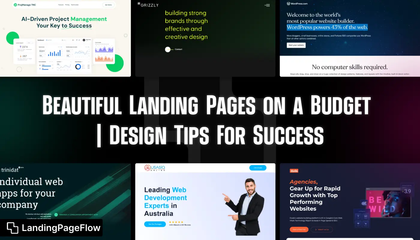 Beautiful Landing Pages on a Budget | Design Tips For Success