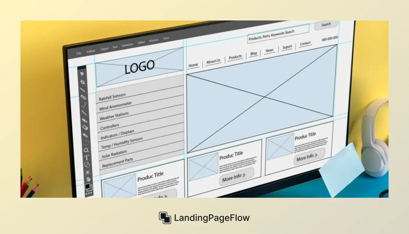 Examples of Free HTML Landing Page Templates