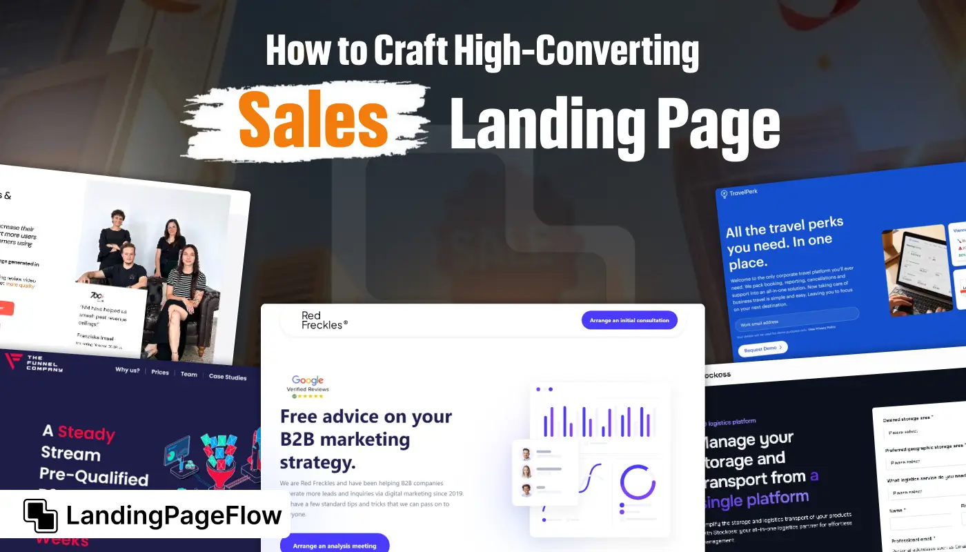 How to Craft a High-Converting Sales Landing Page