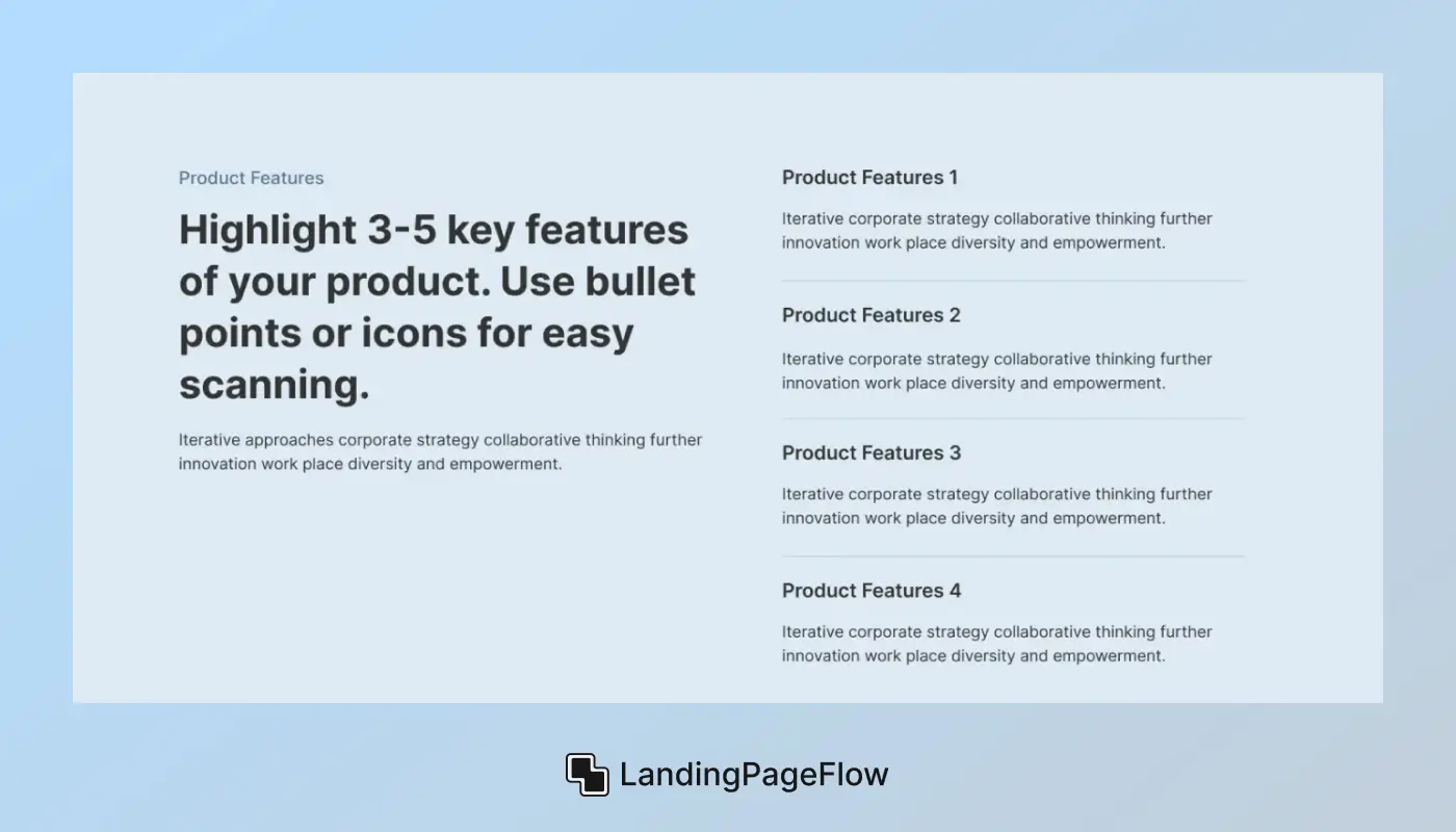 High-Converting Landing Page