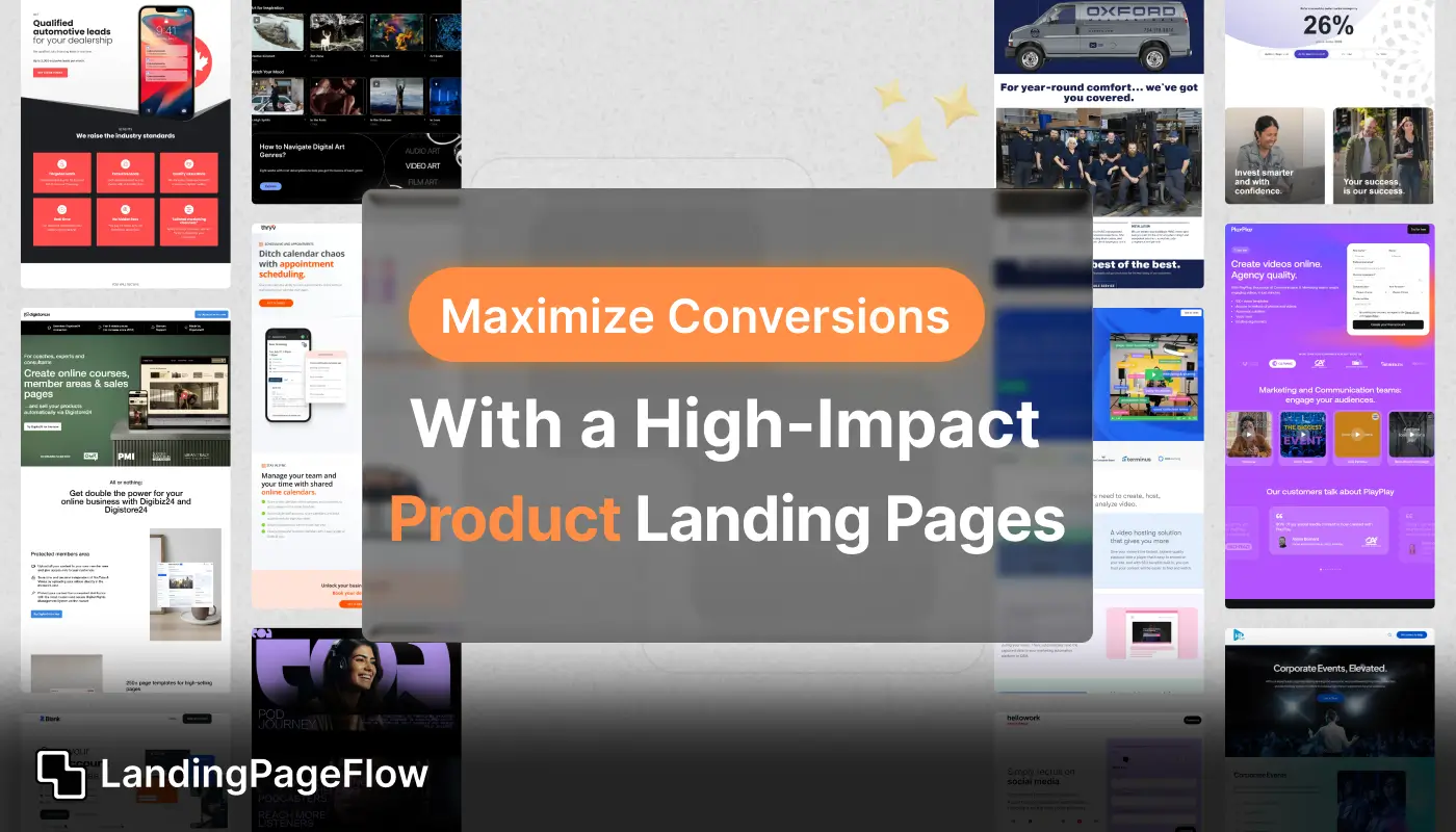 Maximize Conversions with a High-Impact Product Landing Page