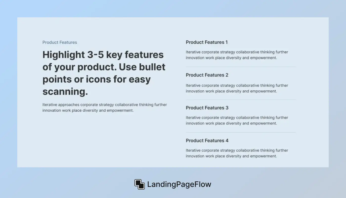 Key Elements of a High-Impact Product Landing Page