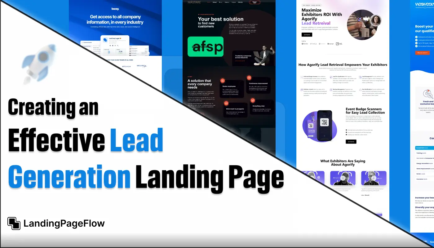 Boost Your Business | Creating an Effective Lead Generation Landing Page