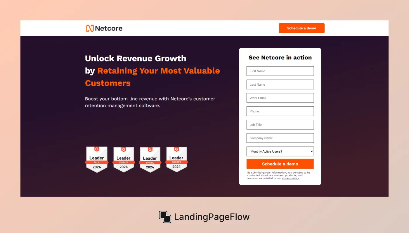 Lead Generation Landing Page?