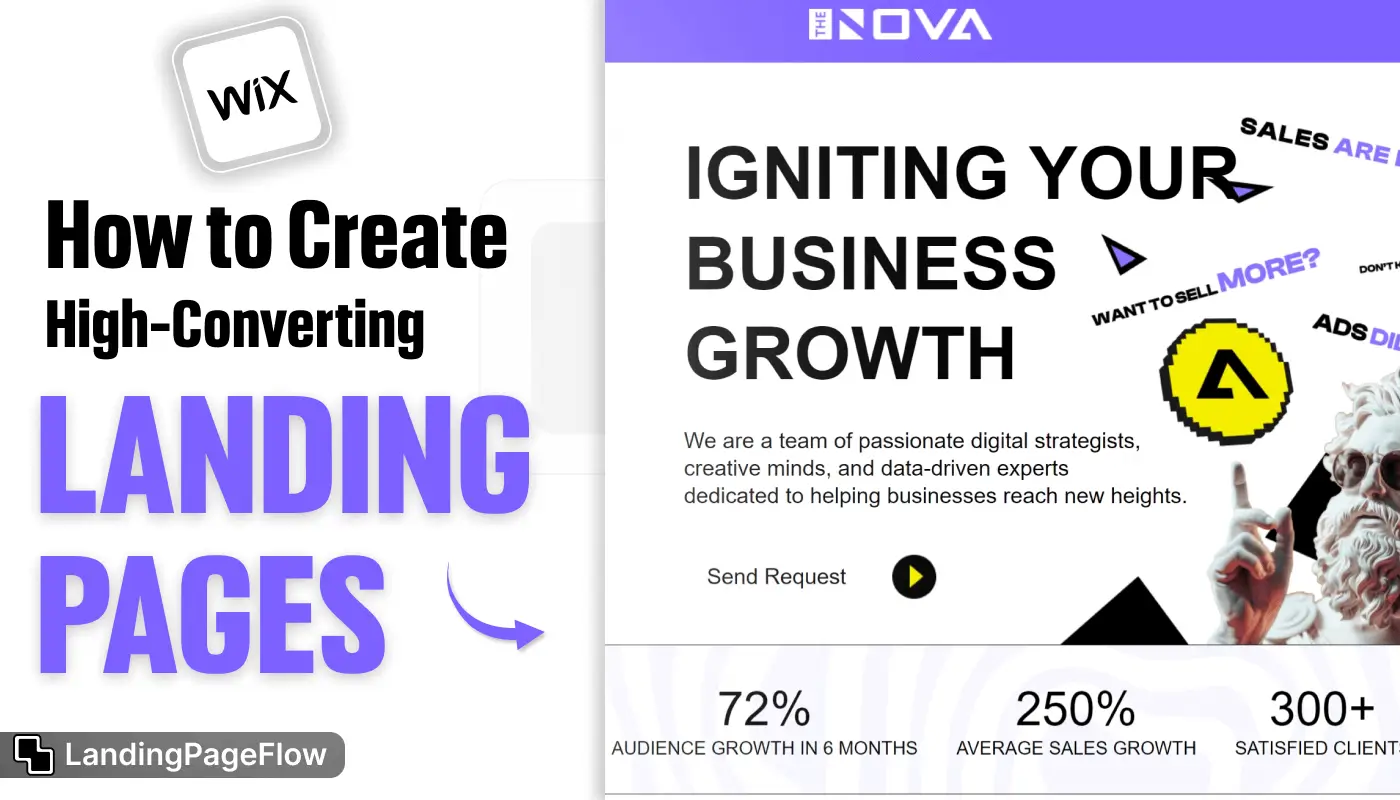 How to Create a High-Converting Landing Page with Wix