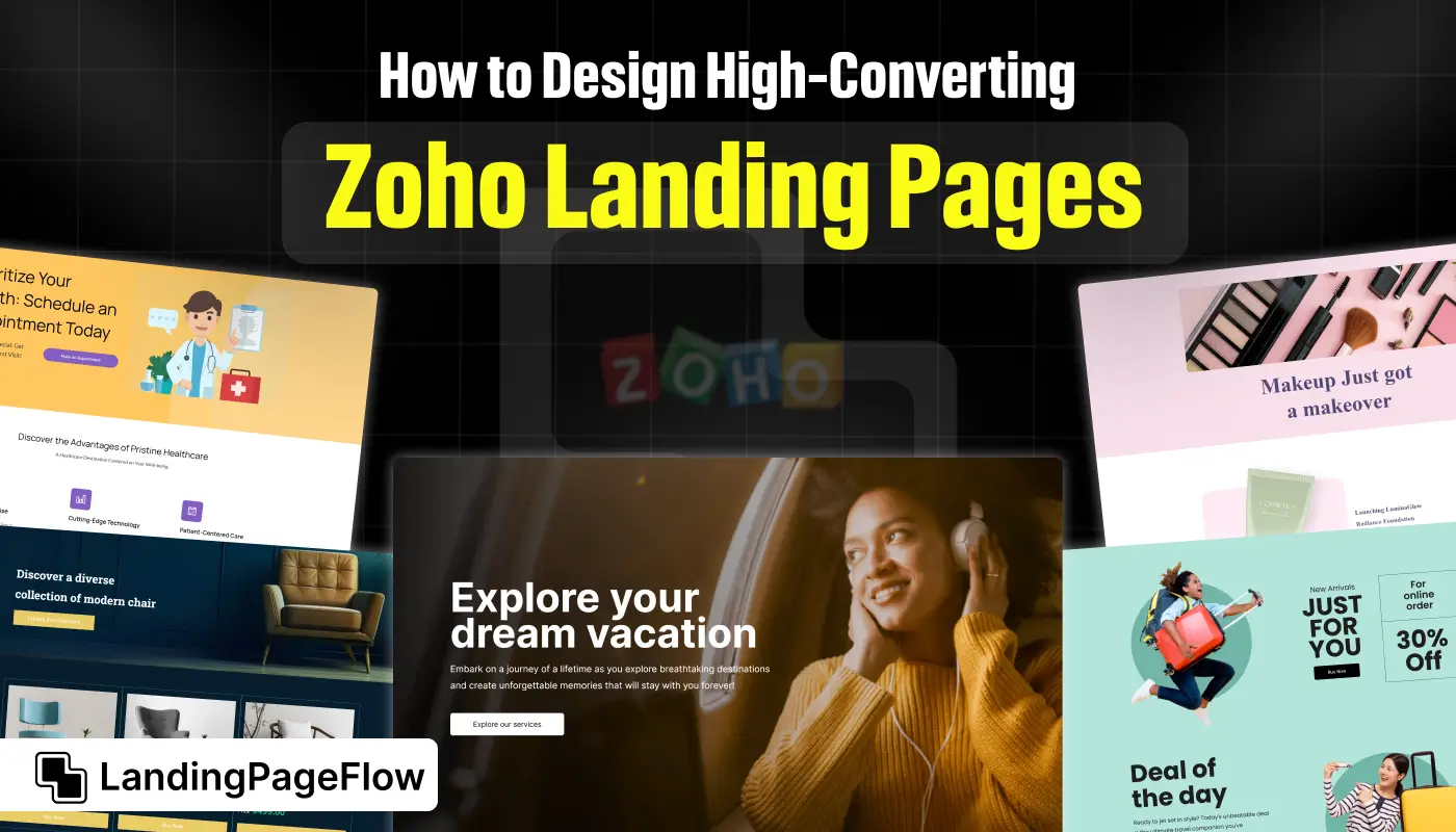 How to Design High-Converting Zoho Landing Pages