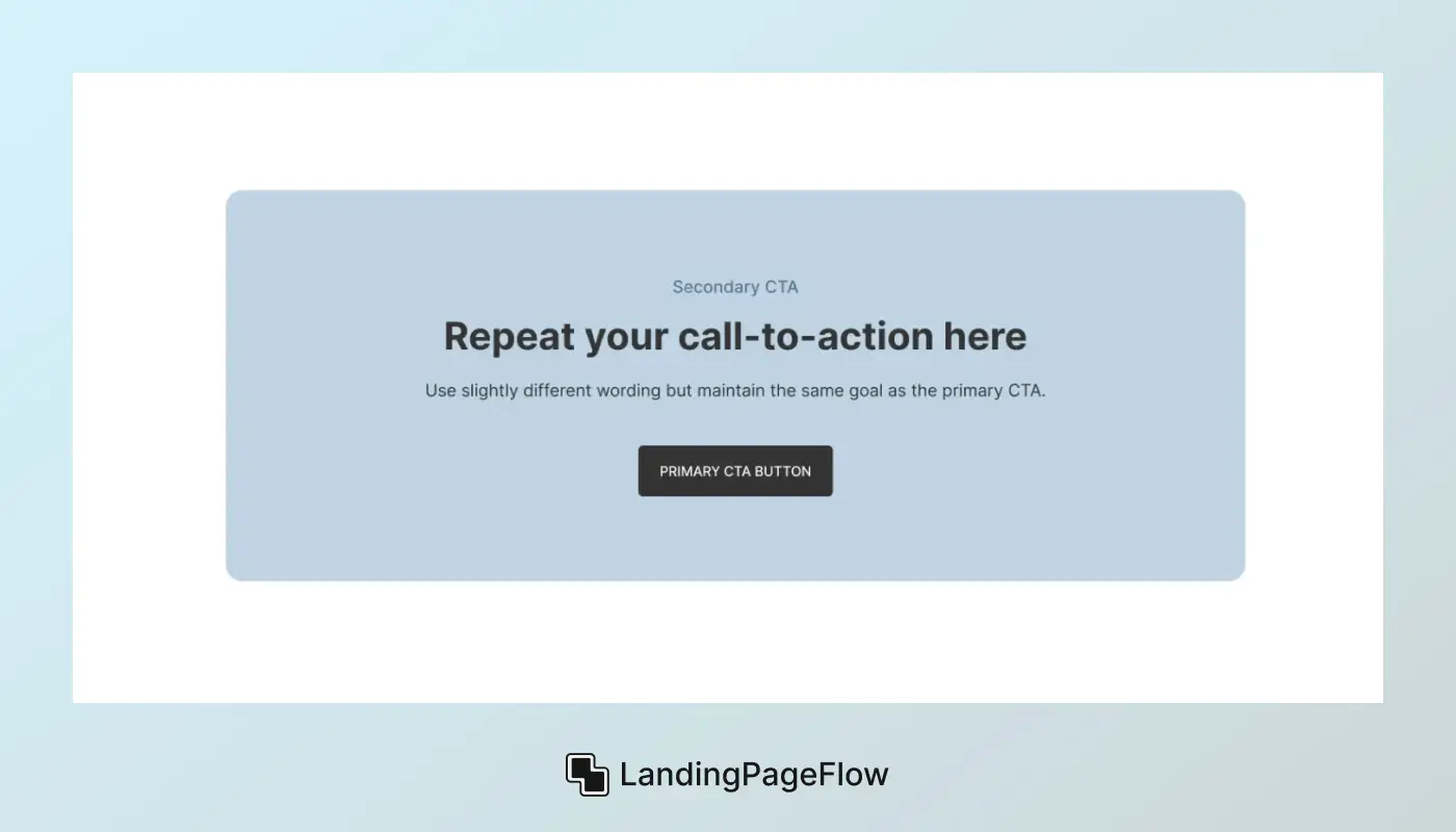 Strong Call-to-Action (CTA)