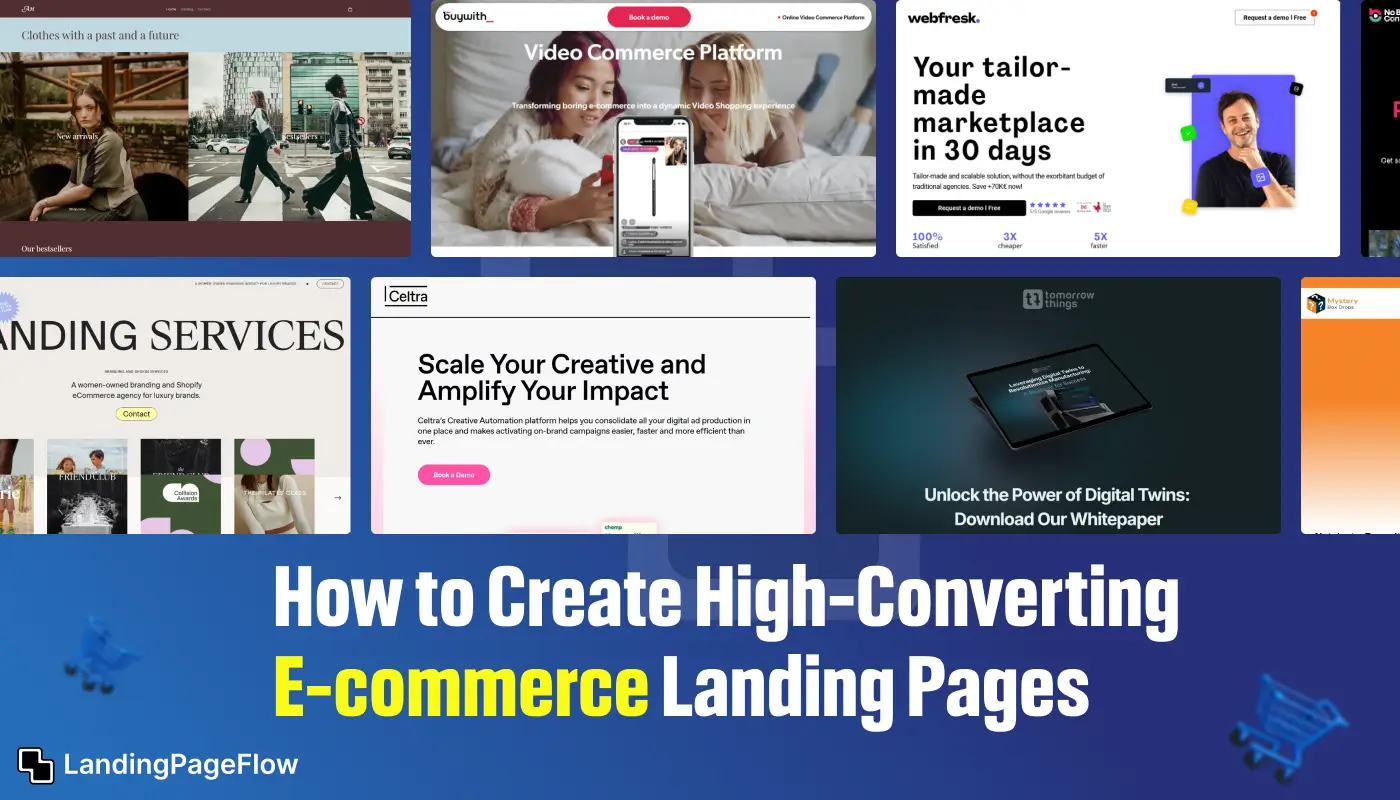 How to Create High-Converting Ecommerce Landing Pages | Examples and Tips