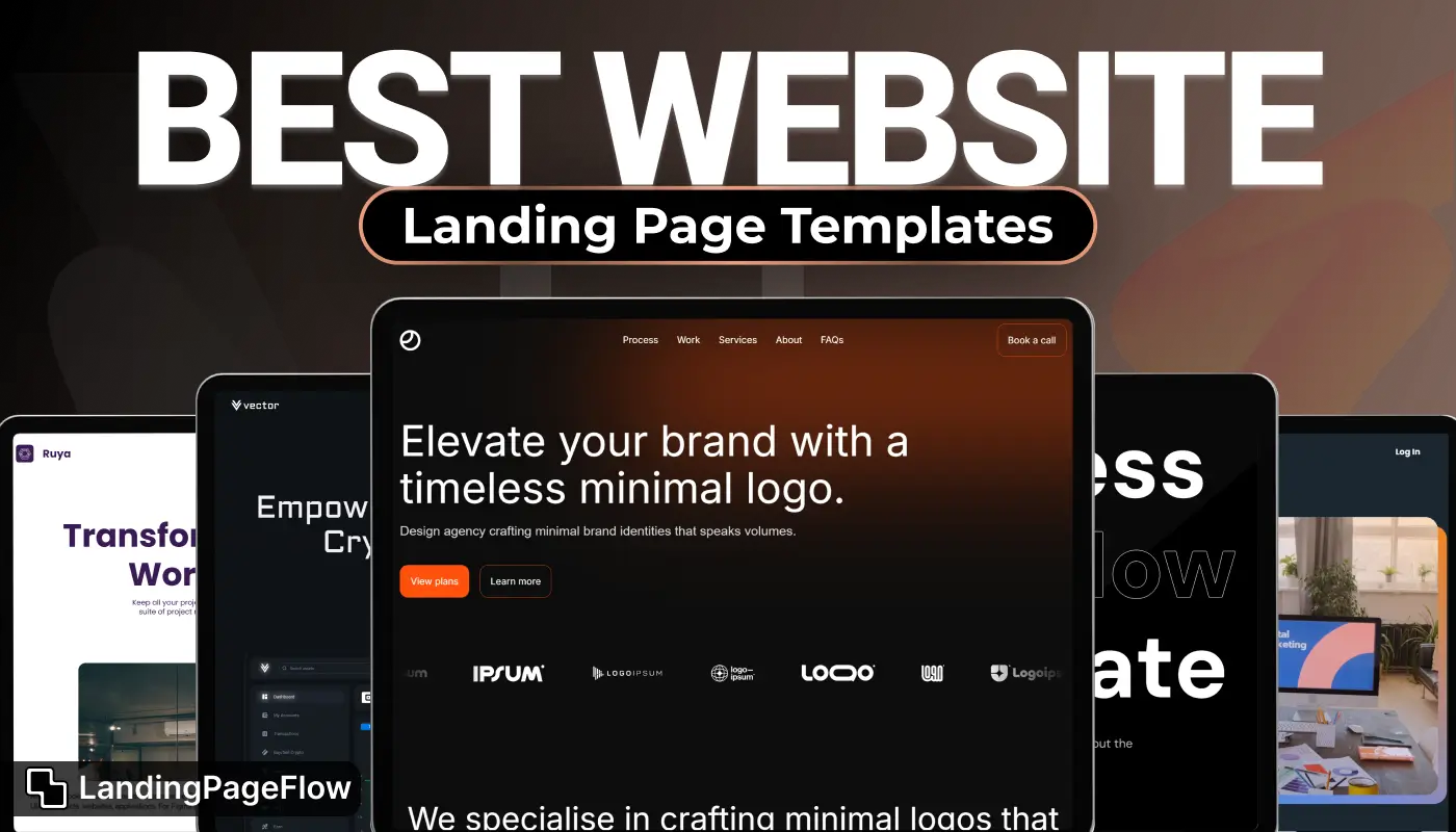 Best Website Landing Page Templates For 2026