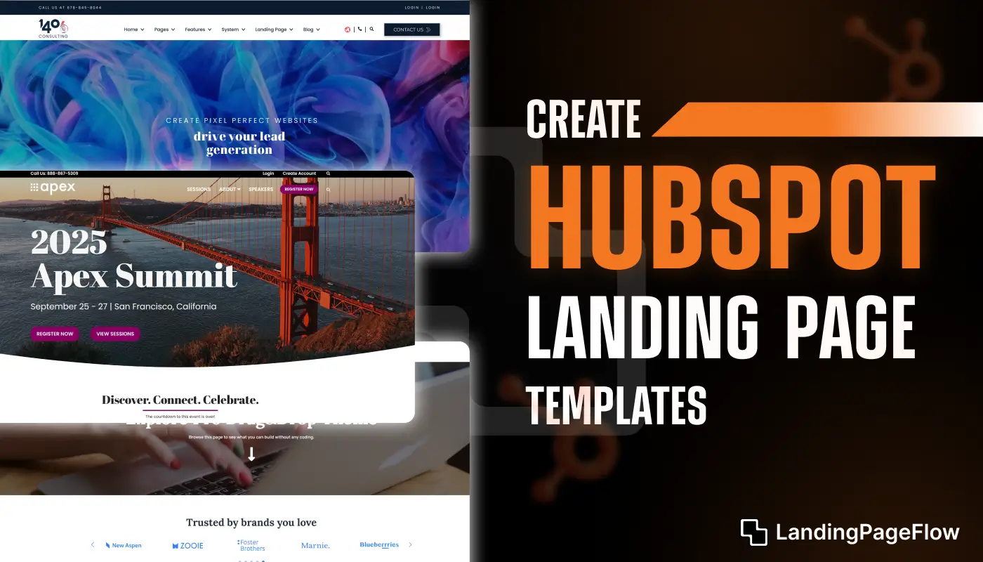 Best HubSpot Landing Page Templates For 2026