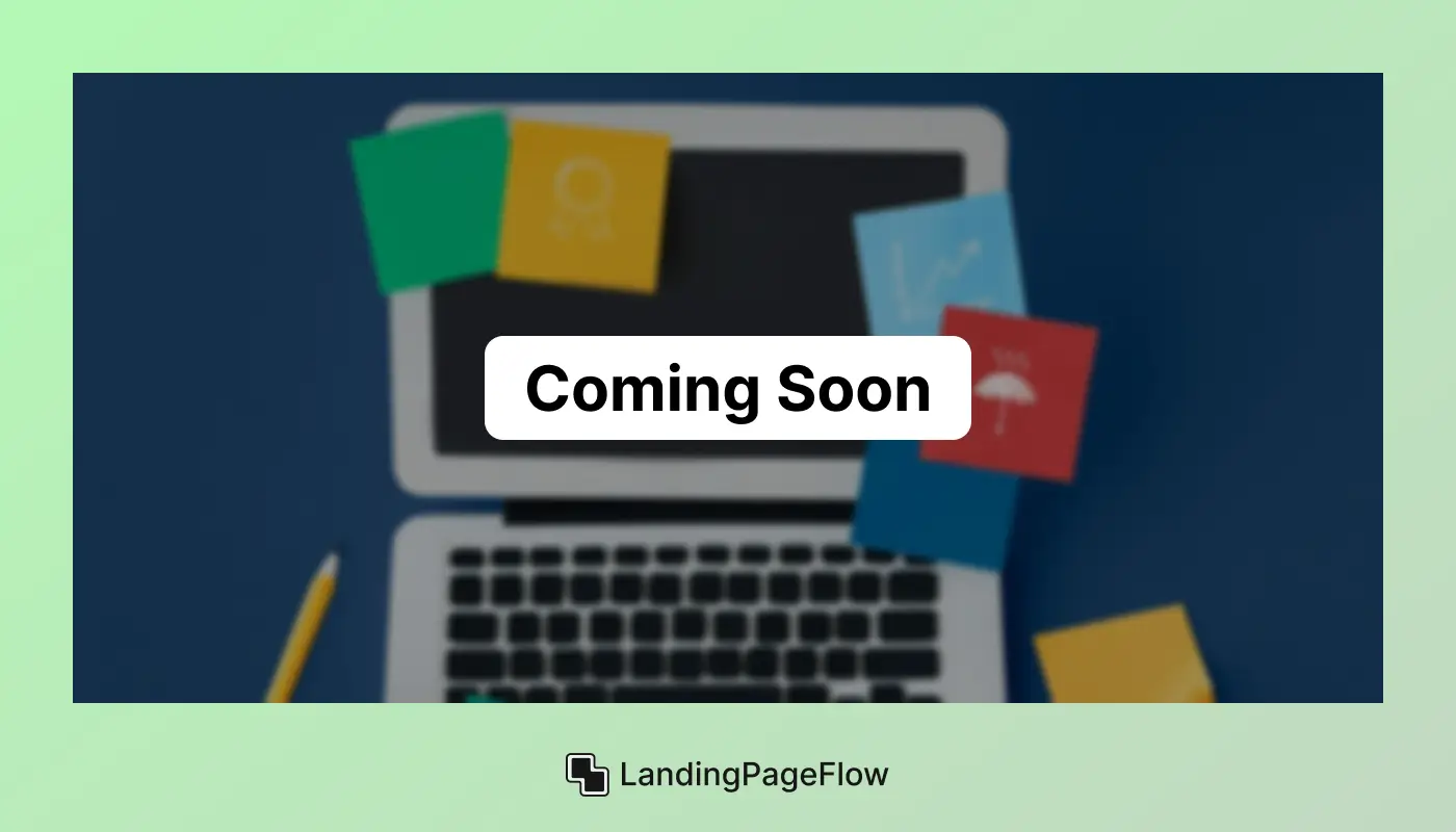 Creative Design Ideas for "Coming Soon" Pages